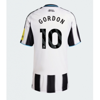 Billige Fotballdrakt Newcastle United Anthony Gordon #10 Replika Hjemmedrakt Dame 2025-26 Kortermet